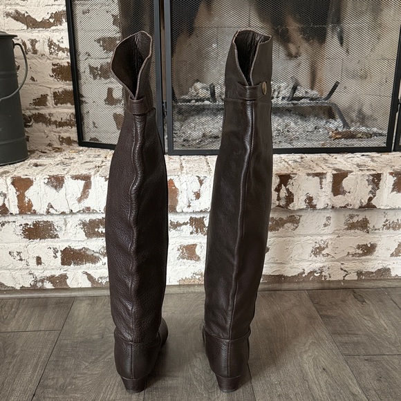 Soft Surroundings Dark Brown Over-the-Knee Boots - Picture 4 of 8